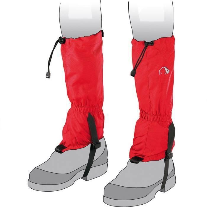 Guêtres Tatonka Gaiter 420 Hd Junior - TATONKA - Rouge - Boucles Hypalone réglables - Protection fiable