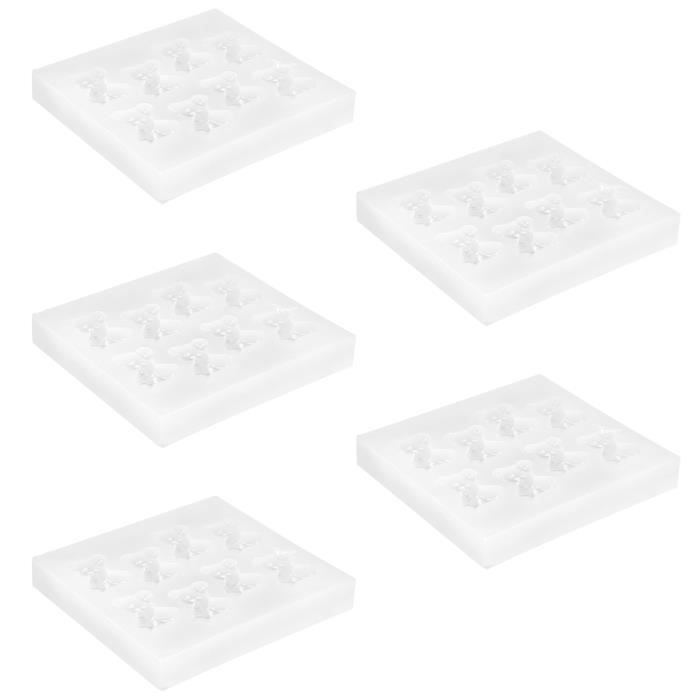 Moule Silicone Petit Ours Ibili 24x24x5,5 Cm - Pour Gâteaux, Glaçons, Chocolats, Résiste -60°C à +230°C