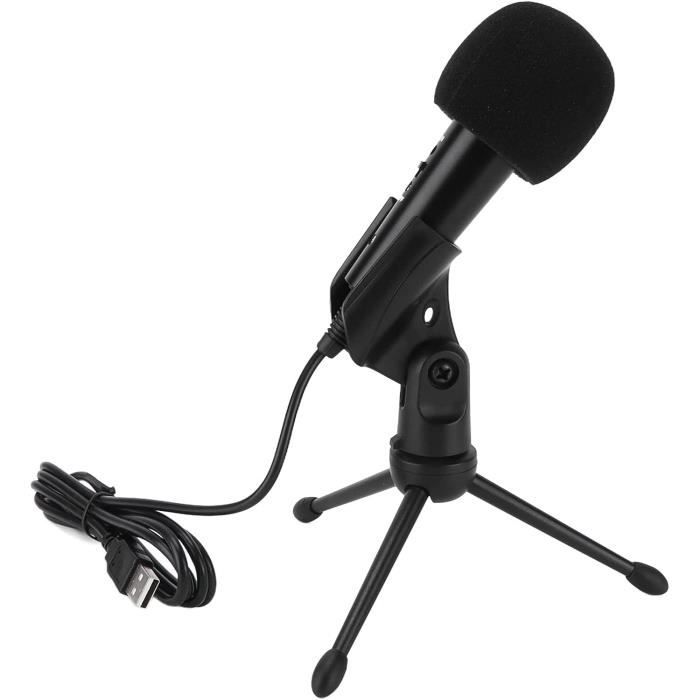 Petit Micro Kit De Microphone À Condensateur Microphone De Jeu Usb Plug And Play ...