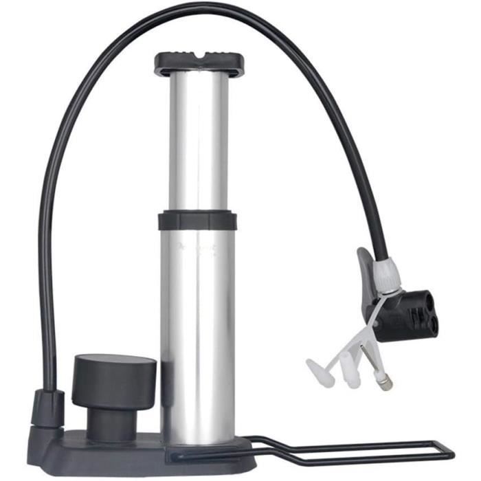 Pompe à Vélo Sur Pied – 11 Bar / 160 Psi – Manomètre Intégré – Pour Valves Presta Et Schrader – VTT, Vélo électrique, Route