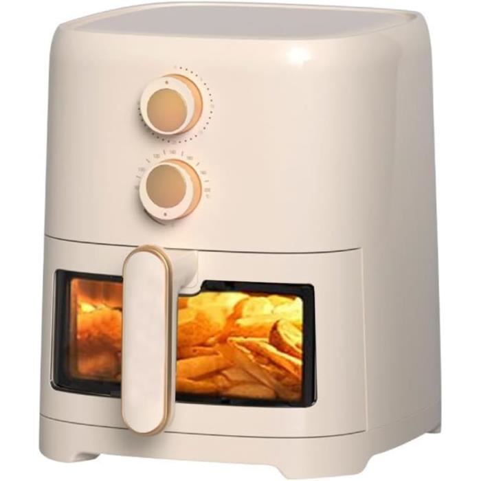 AeroVital Friteuse sans Huile 1700W 5L Argent