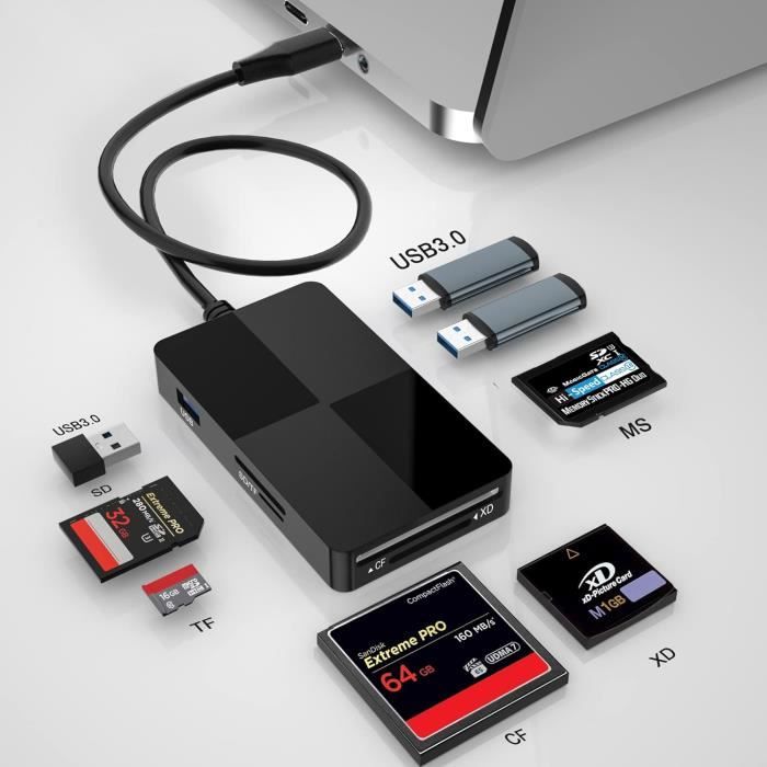 Carte Micro Sd Tf To Wifi Cf Compactflash Adaptateur de carte