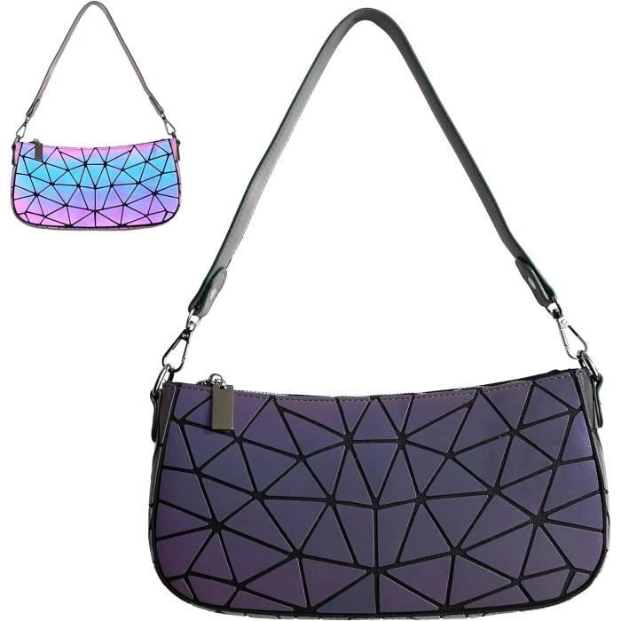 Sac À Main Géométrique Lumineux Pour Femme - Sac À