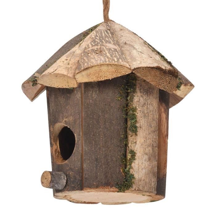 Nouveau nid d'oiseau tissé à la main nid d'oiseau et Cage décoration de  jardin maison d'oiseau maison d'oiseau écologique Cage à oiseau