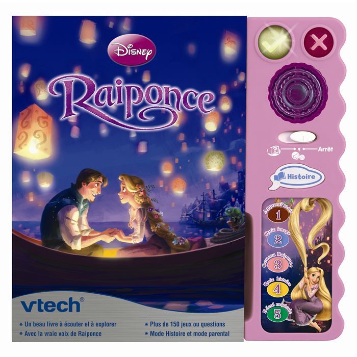 Vtech Magi Livre Interactif Raiponce Cdiscount Jeux Jouets