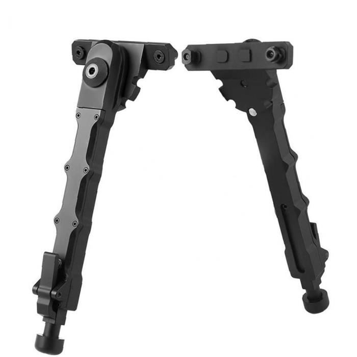 7,5-9 Aluminium V9 Bipod QD Trépied Tactique Rail Picatinny