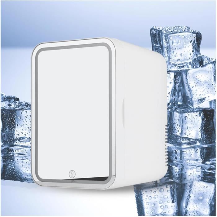 Mini Réfrigérateur 10l YU YUSING Chauffant/Refroidissant - Pour Voiture, Bureau,Camping 12V/220V Mini Refrigerateur Cosmetique