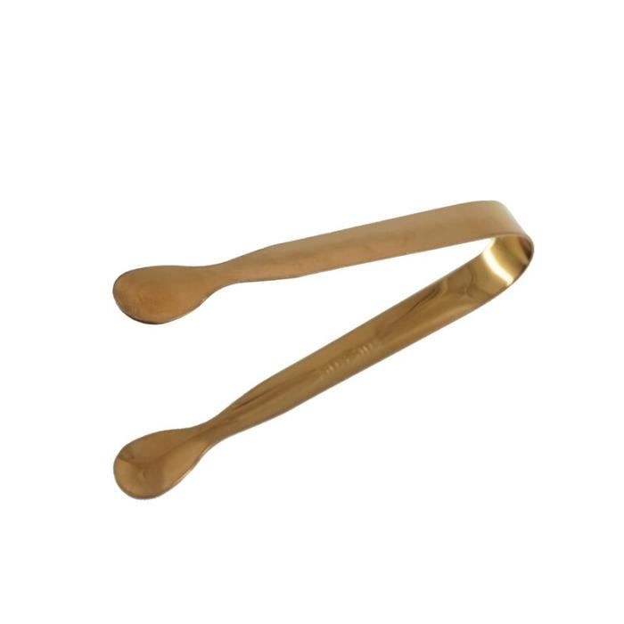 Pinces En Acier Inoxydable - Lot De 3 Pour Glace, Sucre, Apéritifs - Cuisine, Buffet, BBQ