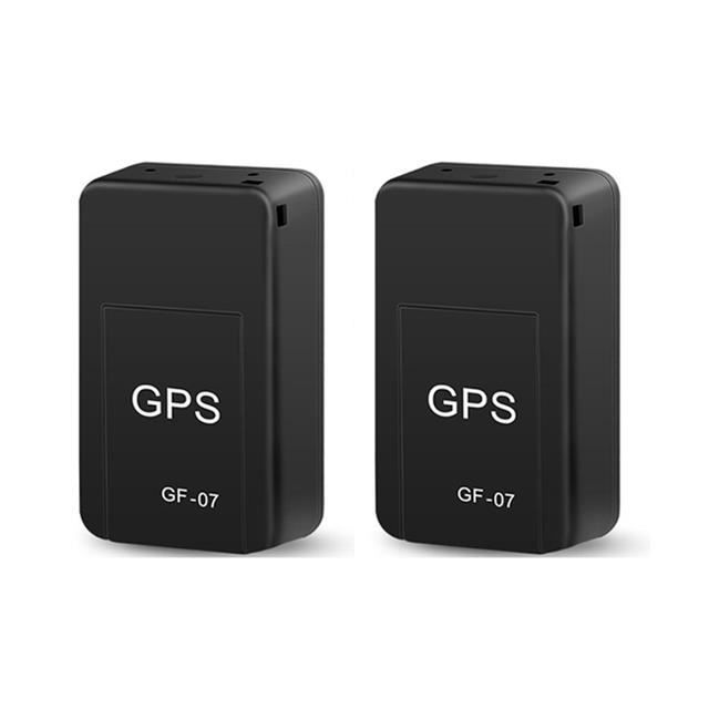 LOCALISATION,GPS Tracker 2PCS--Mini localisateur GPS Intelligent