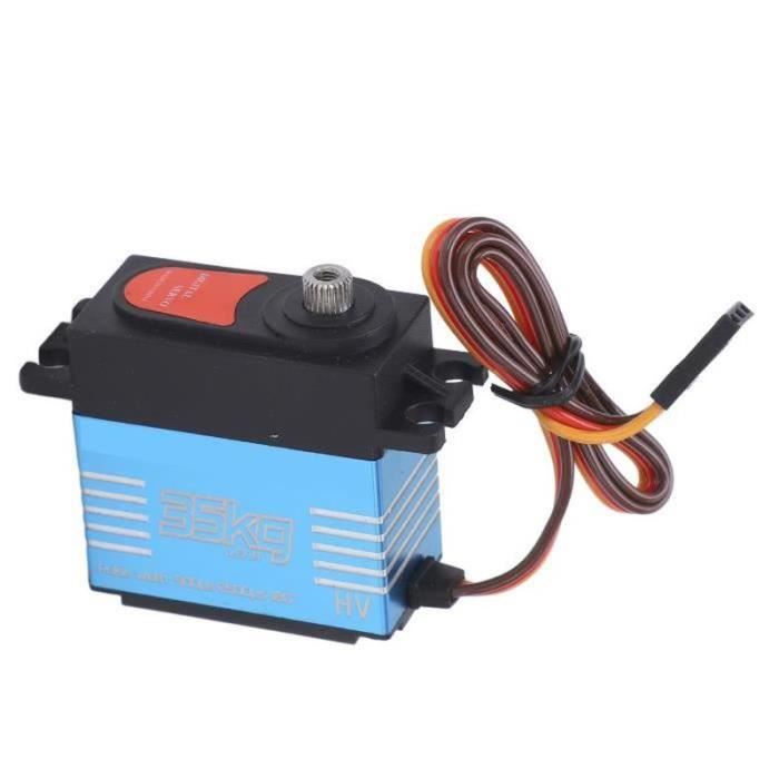 Servomoteur Numérique SPT4412LV - 12kg.cm - Pour Voiture, Avion Et Bateau RC - Engrenages Métalliques