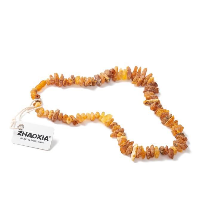 Collier d’Ambre pour Chiens et Chats(29cm) - Protection Naturelle Contre Anti-puces Les tiques