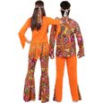 Déguisement Hippie joyeux femme - FUNIDELIA - Taille M - Accessoires pour Halloween et carnaval-1
