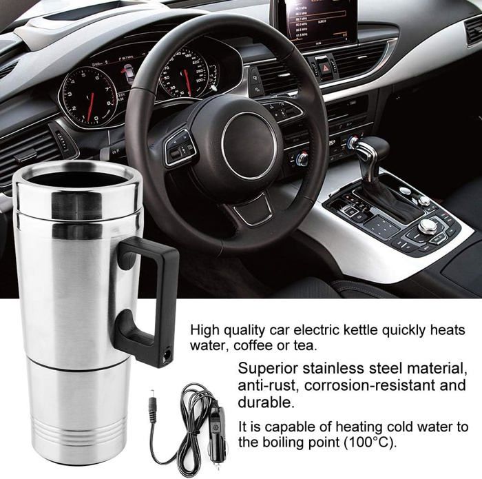 FLYING-Tasse de voiture de chauffage électrique isolée de bouilloire