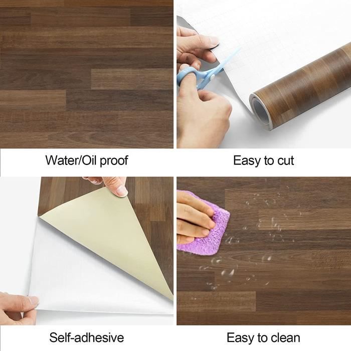 Film de protection transparent mat pour meubles, résistant à l
