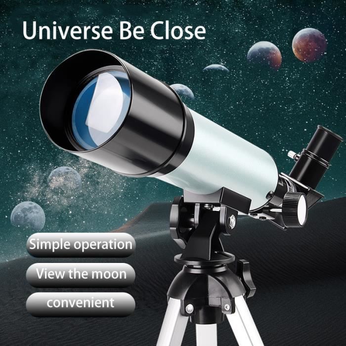 Enfants Pirate Télescope, Robuste en Plastique Enfants Monoculaire Télescope Compétences de Conception Ergonomique Apprentissage Lumière Portable avec Support pour l'Observation