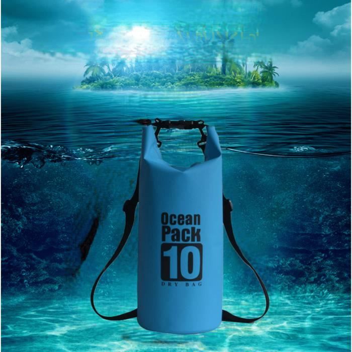 Sac étanche YUMQUA - 5 Tailles (5L à 40L) - Pour Sports Nautiques Et Outdoor - PVC 500D