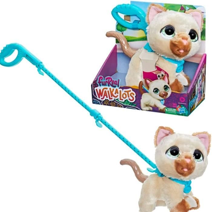 FurReal Walkalots Chat marchant en laisse Cdiscount Jeux Jouets