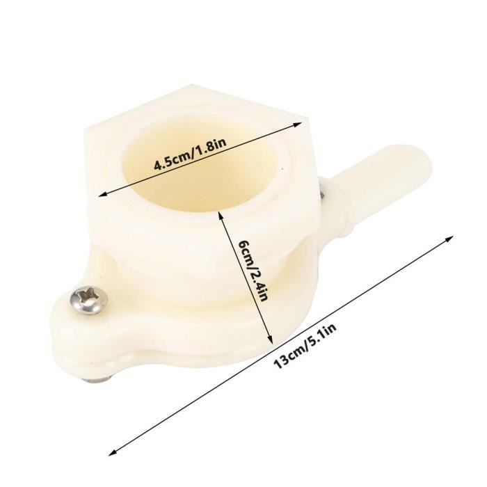 Lot De 3 Robinets En Plastique Pour Seau D'embouteillage, Robinet D'embouteillage De Rechange Pour Brassage Maison, Vin, Bière