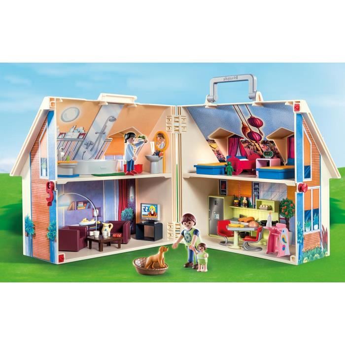 PLAYMOBIL - La Maison Traditionnelle - Salle de Bain et Baignoire -  Cdiscount Jeux - Jouets