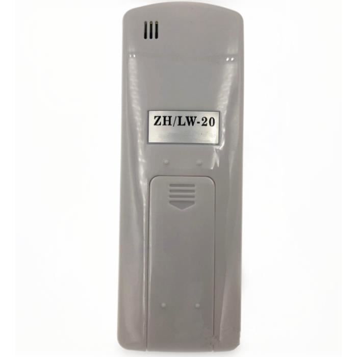 Rechange Pour ZCLW-03 ZHLW-03 Télécommande De Rechange Pour Climatiseur Chigo - Modèles ZC/LW-03, ZH/LW-03 - Compatible Et Facile à Utiliser