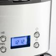 Cafetière filtre programmable H.KOENIG MG30 - 12-20 tasses - Gris - Arrêt automatique-2