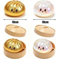 Mini Squishy Mystery Dumpling Glitter Dumplings Bun Glitter Rare Toy New 2026 CE