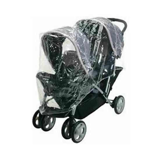 habillage pluie pour poussette double graco