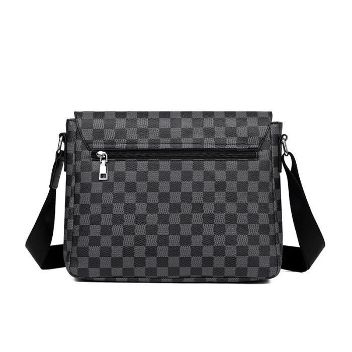 Sacoche Homme Sacoche Louis Vuitton Damier Noir Sac à Bandoulière