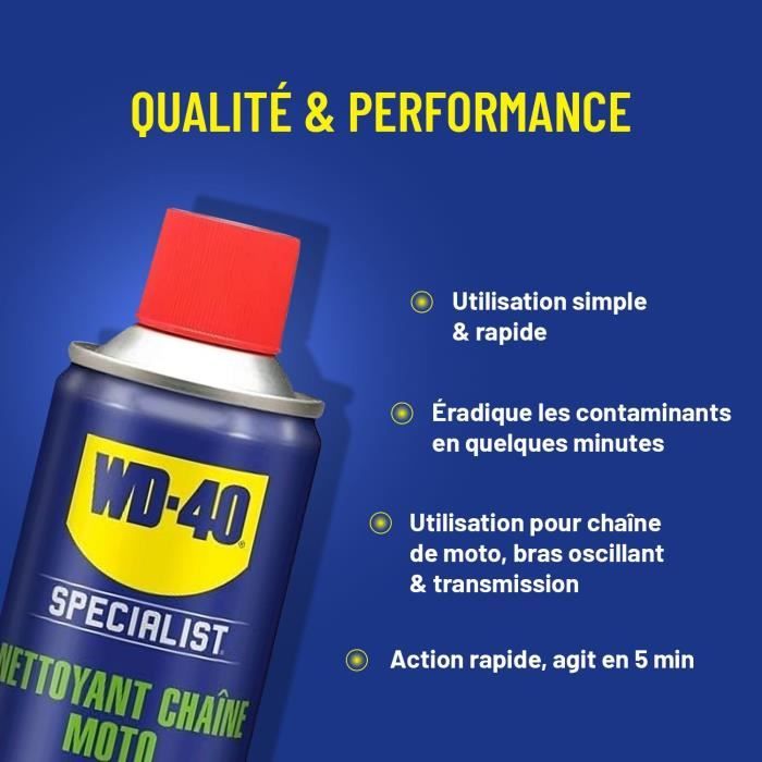 WD-40 - Nettoyant chaîne 400 ml