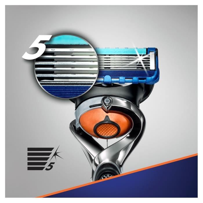 Pack Départ Rasoir Gillette FUSION5 PROGLIDE + 1 Lame - Rasage Homme - Neuf Original Allemagne