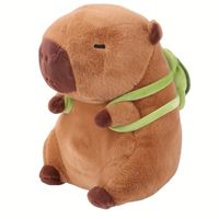 Capybara Peluche Sac à Dos En Peluche De Capybara, Poupée Peluche Mode