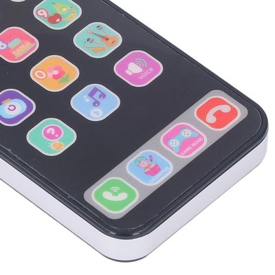 Vigcebit – Téléphone Jouet Musical En ABS, Avec 12 Boutons, écharpe, Lumières Et Sons – Pour Bébés Dès 1 An – Format Portable