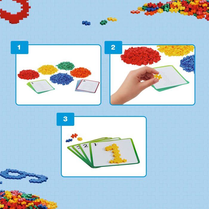 Jeujura Lot De 2 – 50 Lettres, Chiffres Et Signes Aimantés Pour Tableau – Apprentissage Créatif