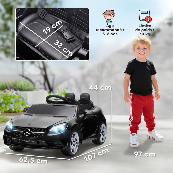 Buggy Électrique Pour Enfant AIYAPLAY - Rose - Dimensions 95x62.5x65 Cm - 12V - Âge 3-8 Ans - Neuf
