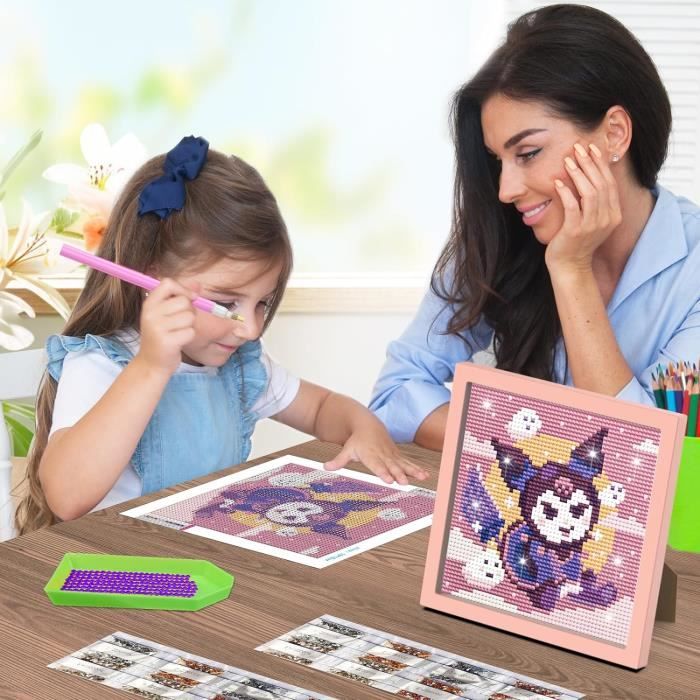 ZHUMUTO Diamond Painting Adulti Grandi Dimensioni Kit Completo,40x70 cm Pittura Diamante Adulti Rosa C,Fornito con Diamond Painting Accessori per la Decorazione Degli Ambienti