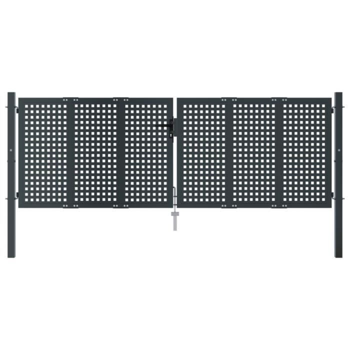Novatool Housse Protection 4 Coussins De Jardin 125x32x50 Cm - 420D Imperméable, Anthracite, Fermeture Éclair + Poignées
