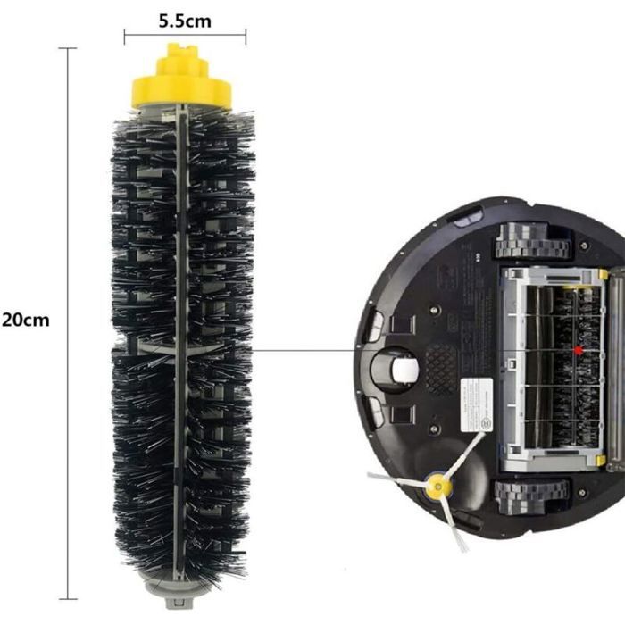 Brosse de nettoyage sans fil - Balai rotatif portable, nettoyeur