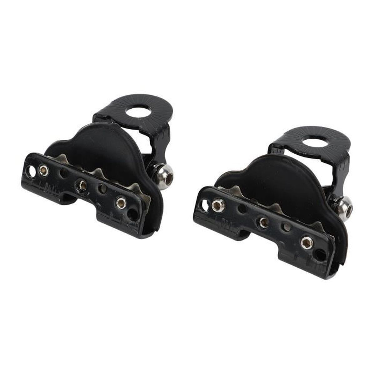 Lot De 2 Supports De Montage De Lumière LED En Acier Et Caoutchouc Anti-rouille Antidérapants