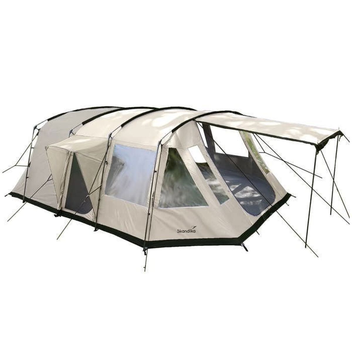 4 Personnes SKANDIKA Kambo 4 Tente Tunnel familiale 420 x 275 cm