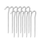 11 Piquets Tente Alliage Aluminium – 18 Cm X 6 Mm – Crochets De Camping, Jardins, Randonnée