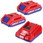 Kit batterie et chargeur intelligent rapide Lithium-Ion 20V 2,0 Ah Compatible avec tous les outils EMTOP P20S+