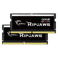G.Skill RipJaws Series SO-DIMM 32 Go (2 x 16 Go) DDR5 4800 MHz CL34 - Kit Dual Channel 2 barrettes de RAM SO-DIMM PC5-38400 - F5-480