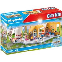 Playmobil 70987 espace détente avec piscine- city life - la maison