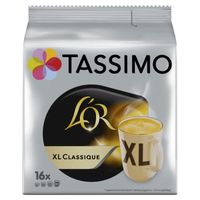 LOT DE 2 - TASSIMO - L'OR XL classique Café dosettes - paquet de 16 dosettes