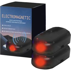 Dégivrant électromagnétique Pour Voiture - 3 Pièces, Portable, Anti-gel Vitre, Chauffage Intérieur, Technologie Micro-ondes