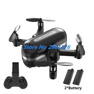 DRONE Caméra 4K noire 2B 1-Drone quadrirotor télécommand