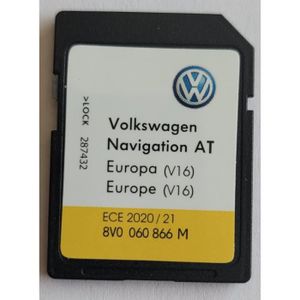 GPS AUTO Carte SD GPS Europe - VW Discover Media 1 MIB1 - v