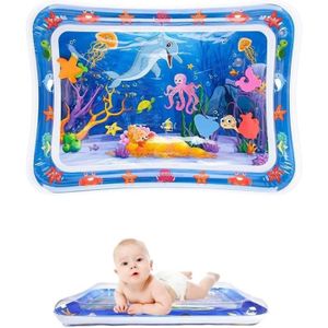 TAPIS ÉVEIL - AIRE BÉBÉ Tapis d'eau Bébé Eveil, Tummy Time Tapis d'eau Eveil Gonflable pour Bébé, Jouets Sensoriels pour Bébé Nourrissons et Tout-petits