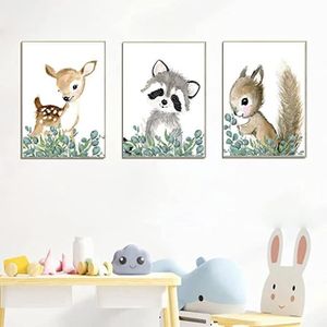 Affiche chien enfant - Poster animal chambre bébé - Artcamia