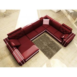 Canape D Angle En Cuir Italien 8 Places Bentley Et Achat